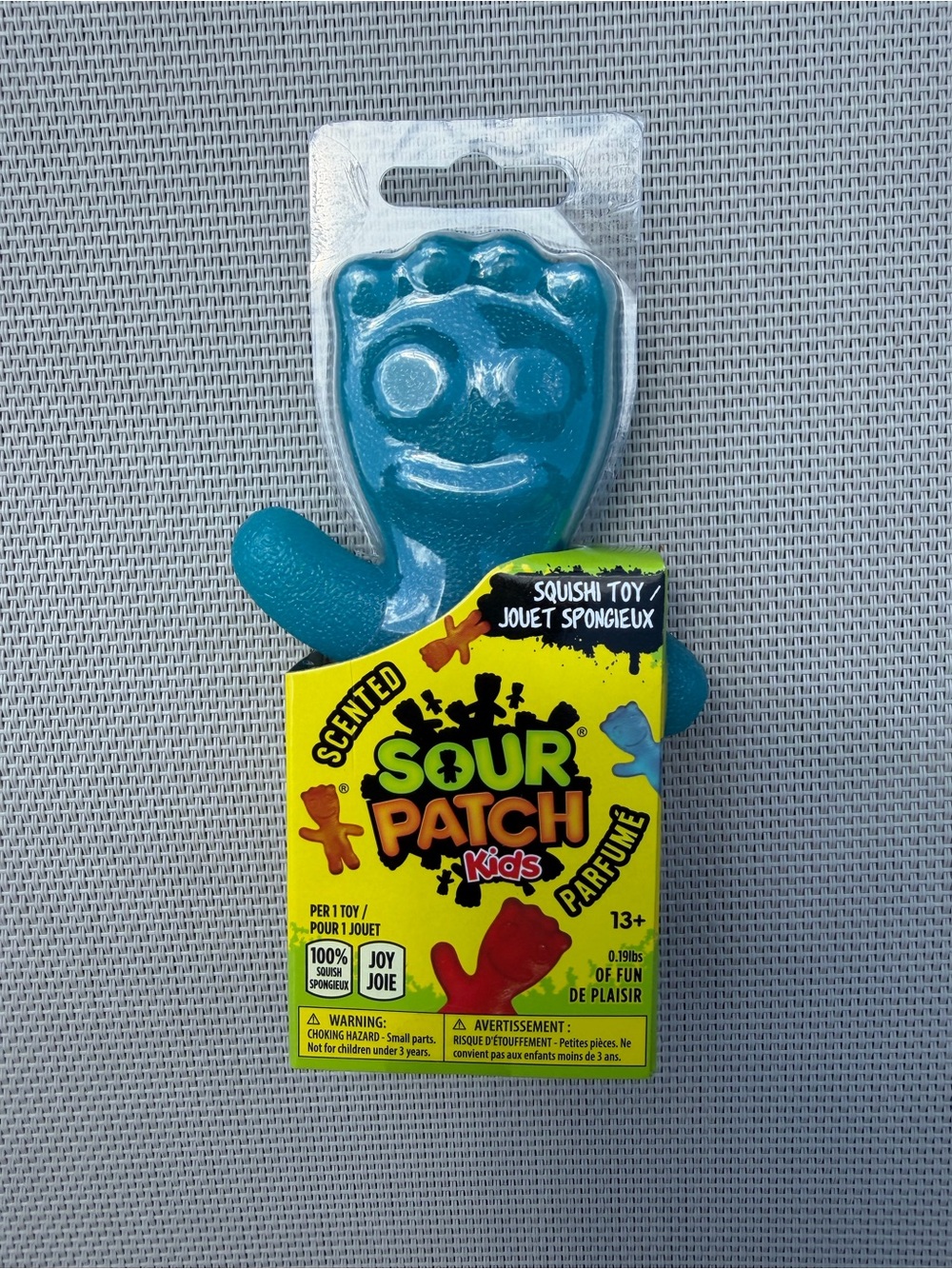 Sour Patch Kids Scented Blue Squish Toy